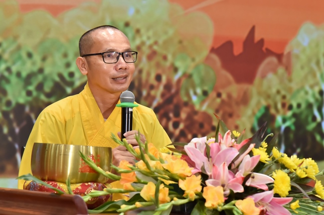 Third day of Summer Retreat 2022 at Hoang Phap Pagoda