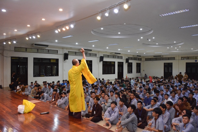Third day of Summer Retreat 2022 at Hoang Phap Pagoda
