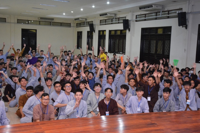 Third day of Summer Retreat 2022 at Hoang Phap Pagoda