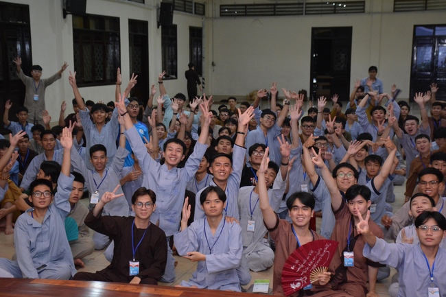 Third day of Summer Retreat 2022 at Hoang Phap Pagoda