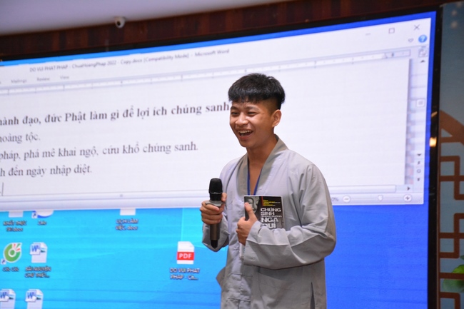 Third day of Summer Retreat 2022 at Hoang Phap Pagoda