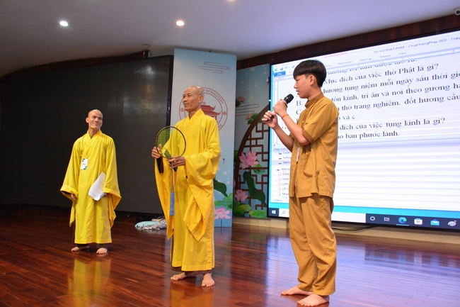 Third day of Summer Retreat 2022 at Hoang Phap Pagoda