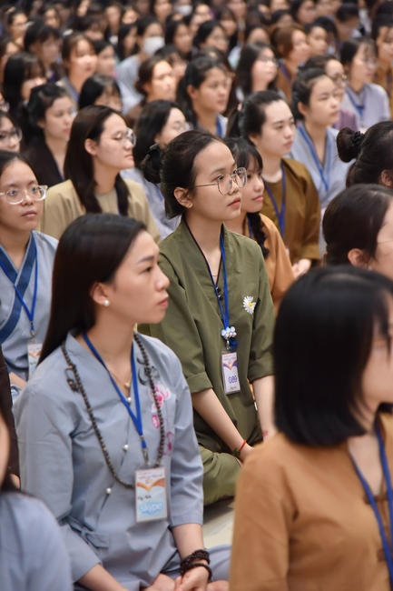 Third day of Summer Retreat 2022 at Hoang Phap Pagoda
