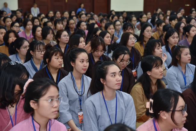 Third day of Summer Retreat 2022 at Hoang Phap Pagoda