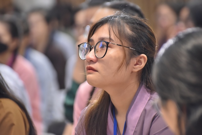 Third day of Summer Retreat 2022 at Hoang Phap Pagoda