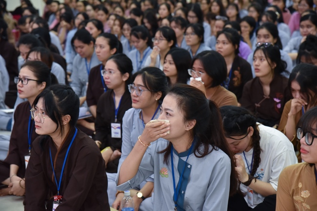 Third day of Summer Retreat 2022 at Hoang Phap Pagoda