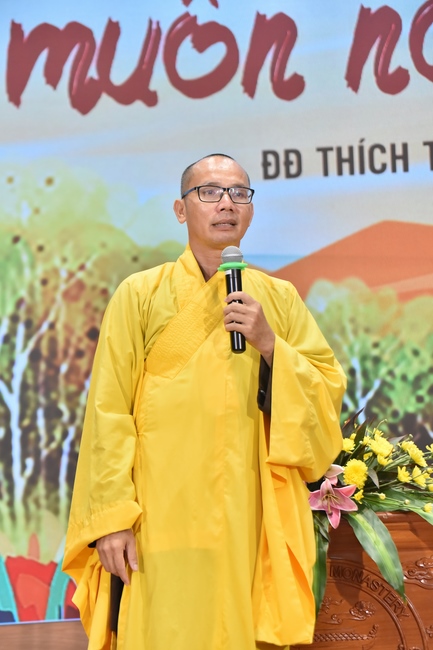Third day of Summer Retreat 2022 at Hoang Phap Pagoda