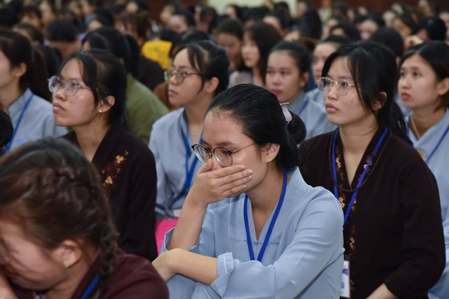 Third day of Summer Retreat 2022 at Hoang Phap Pagoda