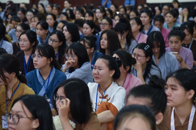 Third day of Summer Retreat 2022 at Hoang Phap Pagoda