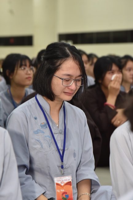 Third day of Summer Retreat 2022 at Hoang Phap Pagoda