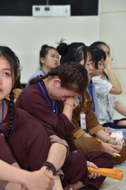 Third day of Summer Retreat 2022 at Hoang Phap Pagoda