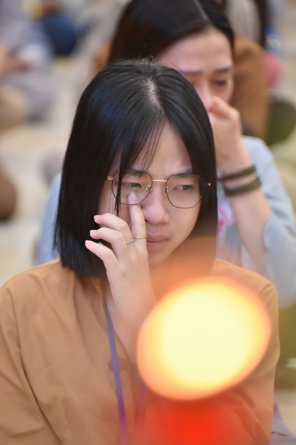 Third day of Summer Retreat 2022 at Hoang Phap Pagoda