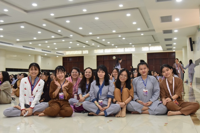 Third day of Summer Retreat 2022 at Hoang Phap Pagoda