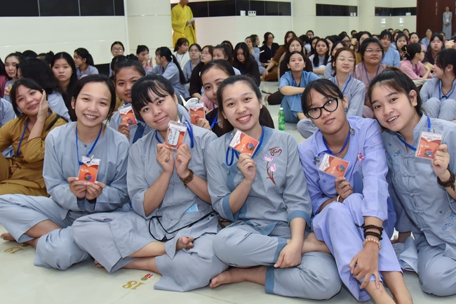 Third day of Summer Retreat 2022 at Hoang Phap Pagoda