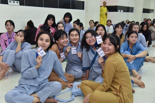 Third day of Summer Retreat 2022 at Hoang Phap Pagoda