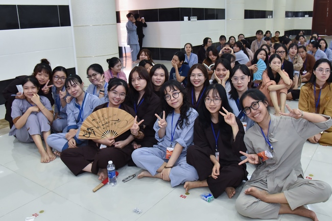 Third day of Summer Retreat 2022 at Hoang Phap Pagoda
