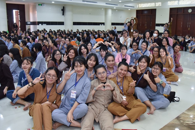 Third day of Summer Retreat 2022 at Hoang Phap Pagoda