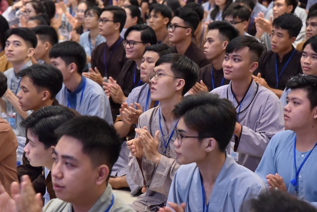 Third day of Summer Retreat 2022 at Hoang Phap Pagoda