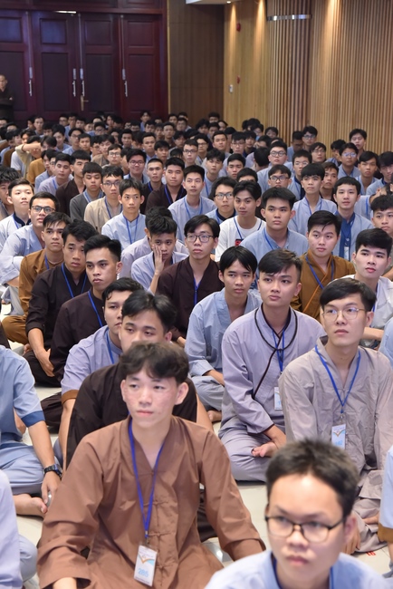 Third day of Summer Retreat 2022 at Hoang Phap Pagoda