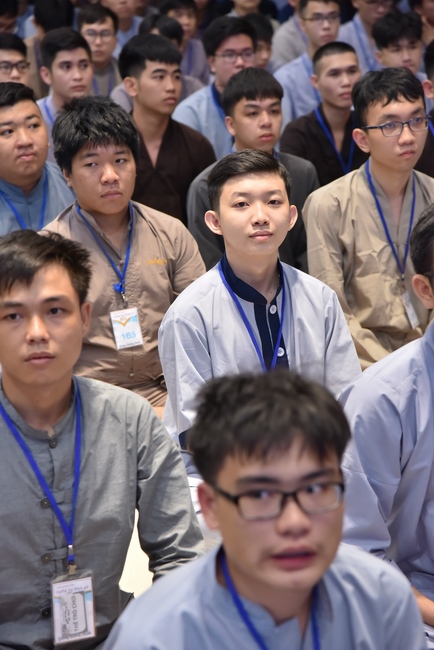 Third day of Summer Retreat 2022 at Hoang Phap Pagoda