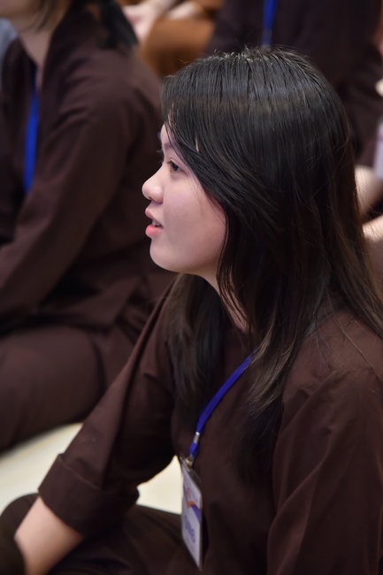 Third day of Summer Retreat 2022 at Hoang Phap Pagoda