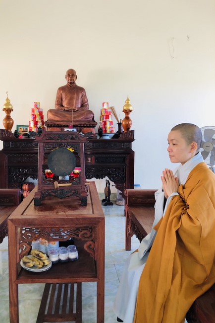 Chùa Đống Cao: Khóa tu Niệm Phật một ngày