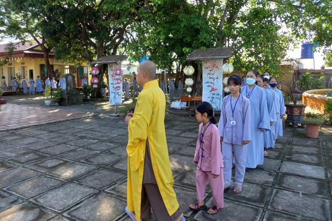 Chùa Đống Cao: Khóa tu Niệm Phật một ngày