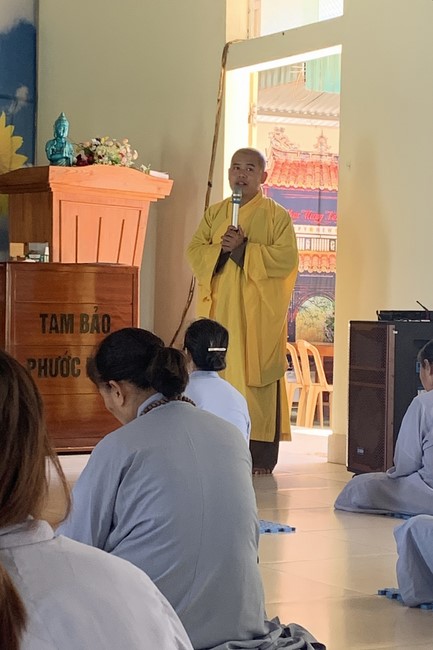 Chùa Đống Cao: Khóa tu Niệm Phật một ngày