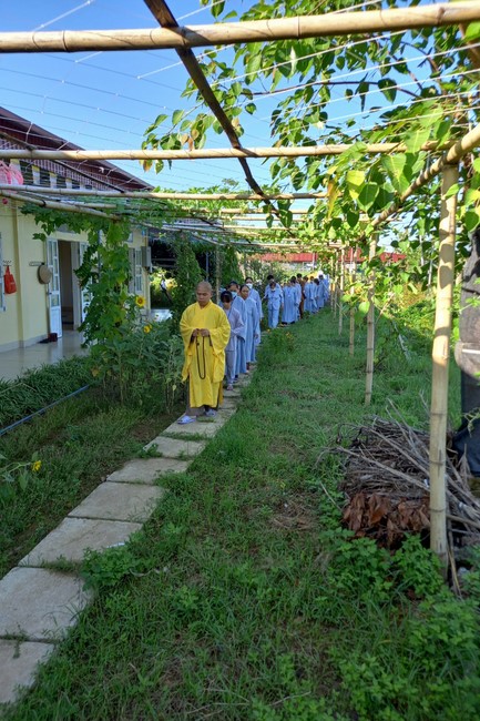 Chùa Đống Cao: Khóa tu Niệm Phật một ngày