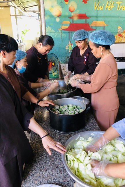 Chùa Đống Cao: Khóa tu Niệm Phật một ngày