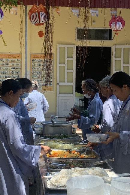 Chùa Đống Cao: Khóa tu Niệm Phật một ngày