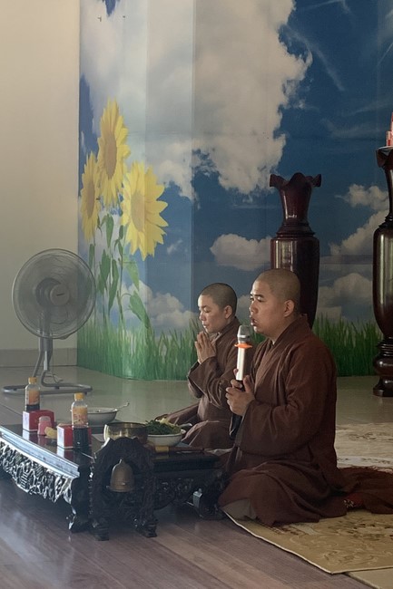 Chùa Đống Cao: Khóa tu Niệm Phật một ngày