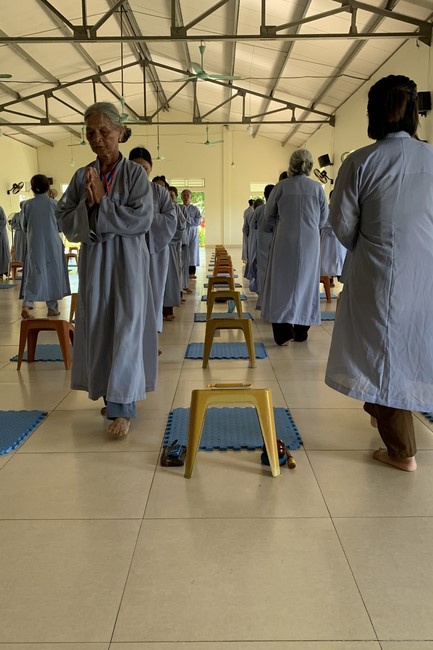 Chùa Đống Cao: Khóa tu Niệm Phật một ngày