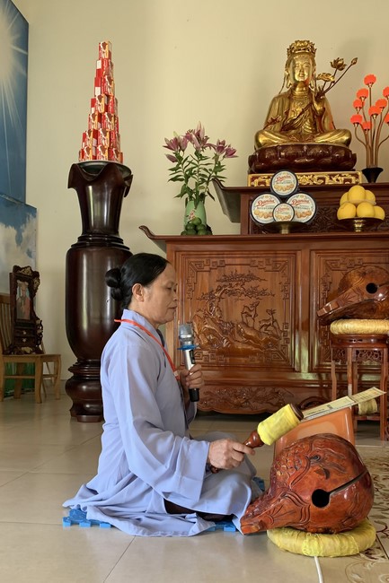 Chùa Đống Cao: Khóa tu Niệm Phật một ngày