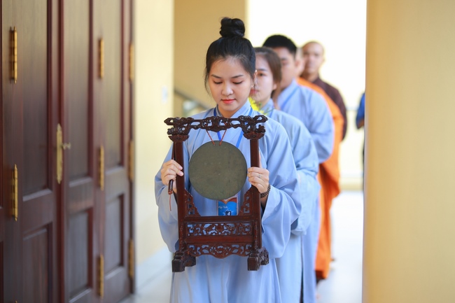 Fourth day of Summer Retreat 2022 at Hoang Phap Pagoda