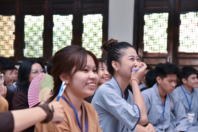 Fourth day of Summer Retreat 2022 at Hoang Phap Pagoda