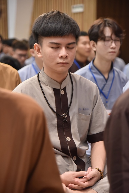 Fourth day of Summer Retreat 2022 at Hoang Phap Pagoda