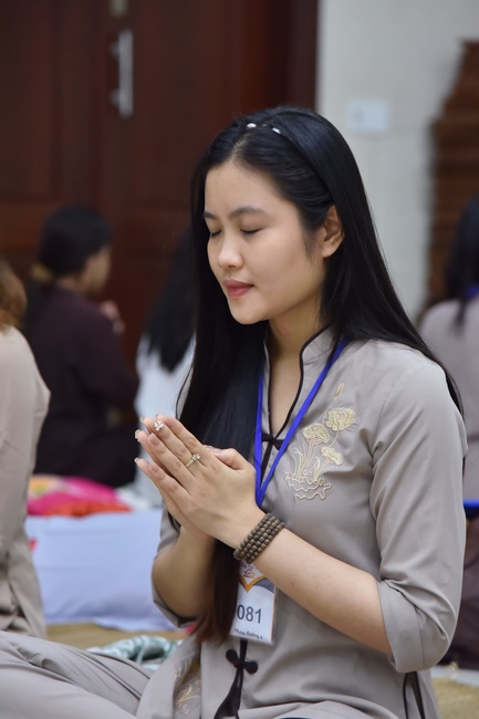 Fourth day of Summer Retreat 2022 at Hoang Phap Pagoda