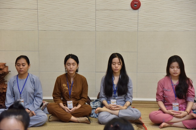 Fourth day of Summer Retreat 2022 at Hoang Phap Pagoda