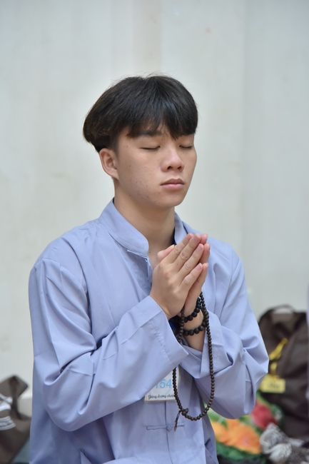 Fourth day of Summer Retreat 2022 at Hoang Phap Pagoda