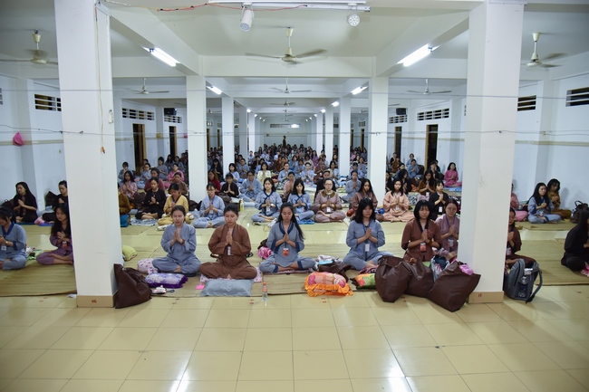 Fourth day of Summer Retreat 2022 at Hoang Phap Pagoda