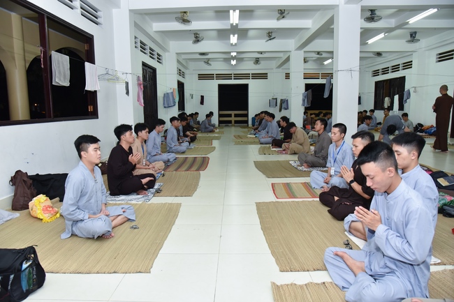 Fourth day of Summer Retreat 2022 at Hoang Phap Pagoda