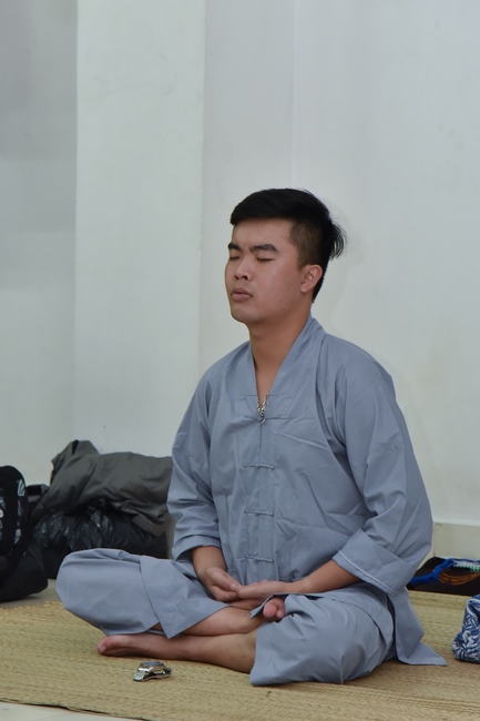 Fourth day of Summer Retreat 2022 at Hoang Phap Pagoda