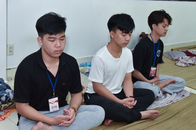 Fourth day of Summer Retreat 2022 at Hoang Phap Pagoda