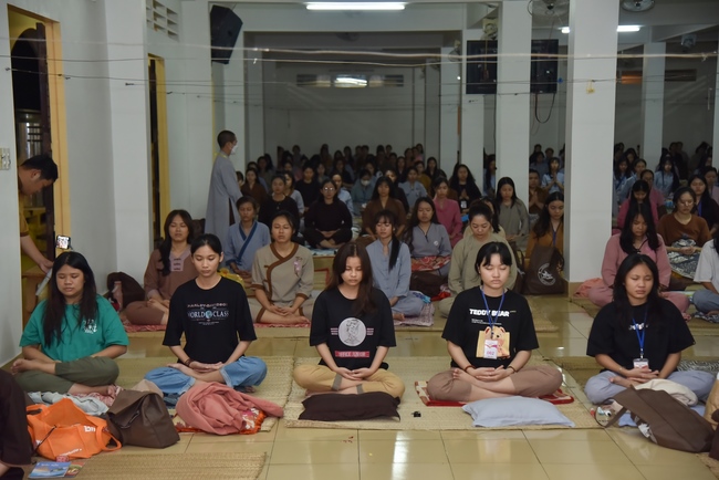 Fourth day of Summer Retreat 2022 at Hoang Phap Pagoda
