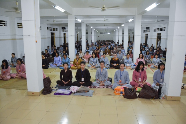 Fourth day of Summer Retreat 2022 at Hoang Phap Pagoda