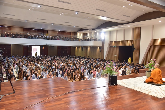 Fourth day of Summer Retreat 2022 at Hoang Phap Pagoda