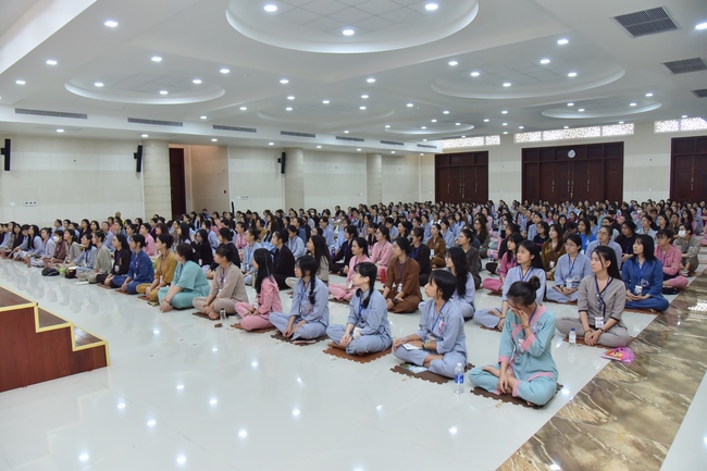 Fourth day of Summer Retreat 2022 at Hoang Phap Pagoda