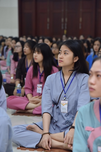 Fourth day of Summer Retreat 2022 at Hoang Phap Pagoda