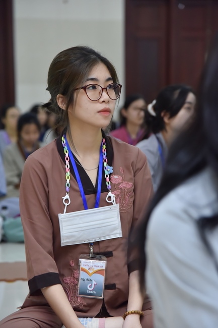 Fourth day of Summer Retreat 2022 at Hoang Phap Pagoda